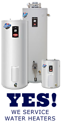 Yes! we service water heaters in Walnut Creek CA